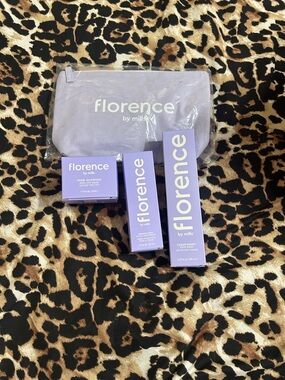 Florence by Mills Lavender Skincare Set with Pouch